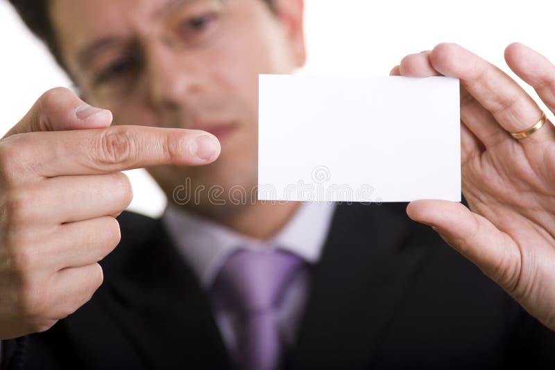 Card stock photo. Image of chic, businessperson, associate 651372