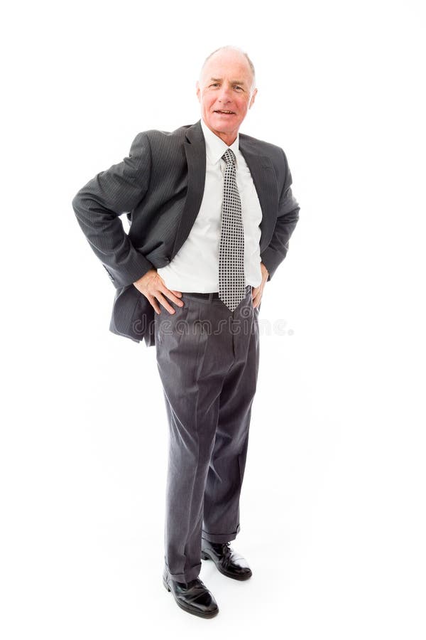 Businessman shot in studio isolated on a white background. Businessman shot in studio isolated on a white background