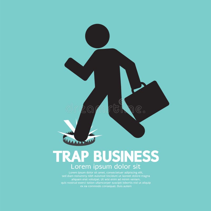 https://thumbs.dreamstime.com/b/businessman-step-business-trap-vector-illustration-51469544.jpg