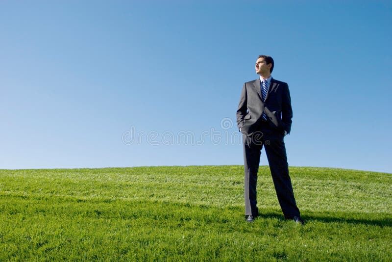 Businessman in suit