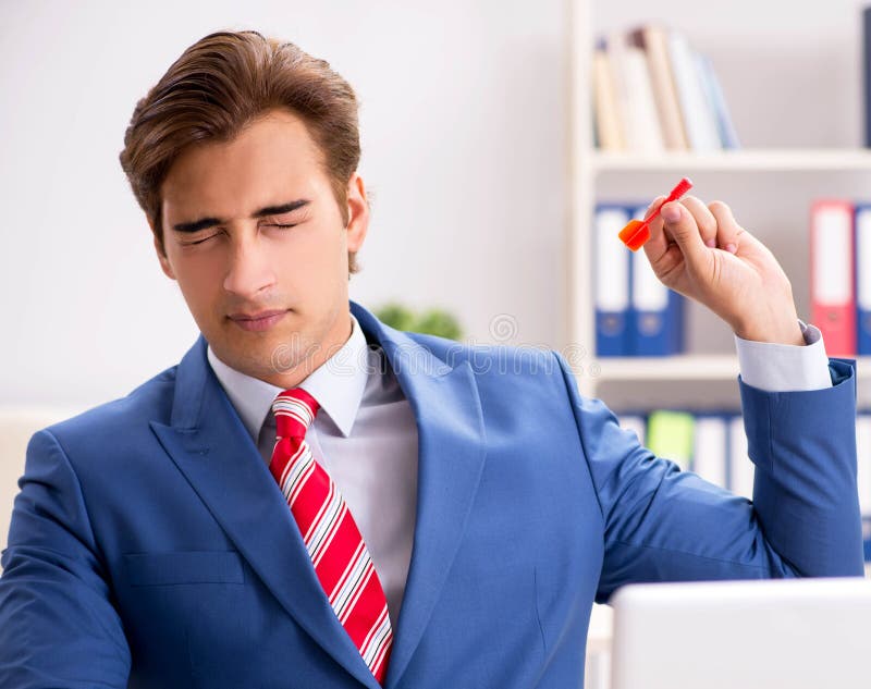 Blind Man Throwing Darts Stock Photos Free & RoyaltyFree Stock Photos from Dreamstime