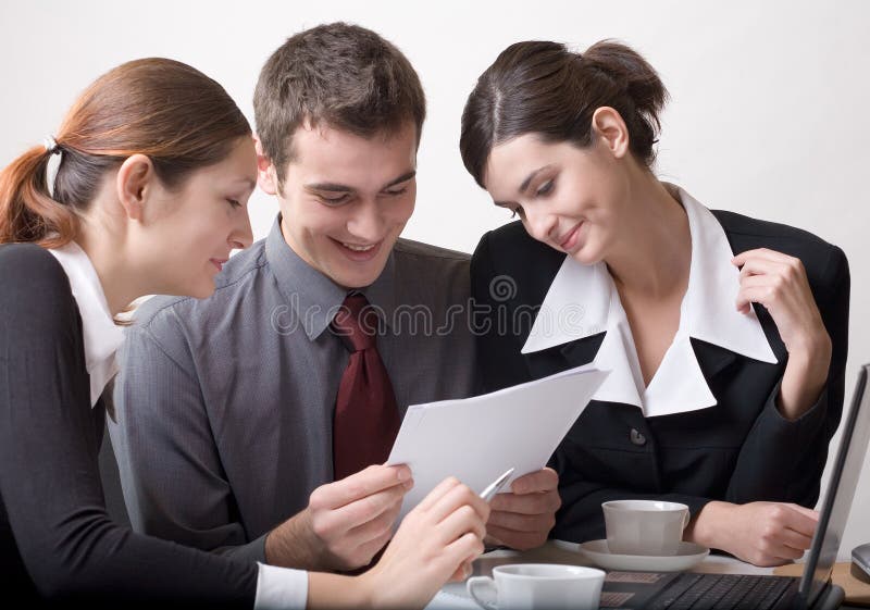 Businesspeople stock fotografie Businesspeople stock fotografie
