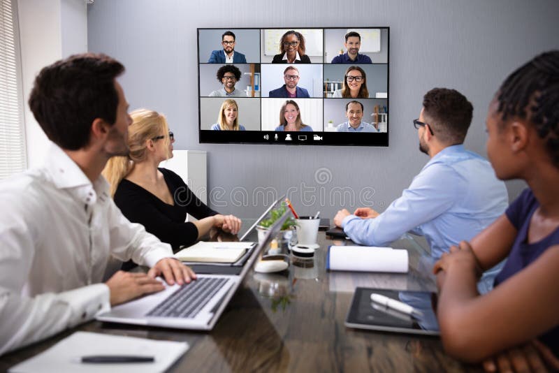 Business Video Conference Call