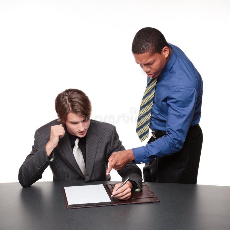 Businesspeople - σημειώσεις διασκέψεων στοκ εικόνες Businesspeople - σημειώσεις διασκέψεων στοκ εικόνες