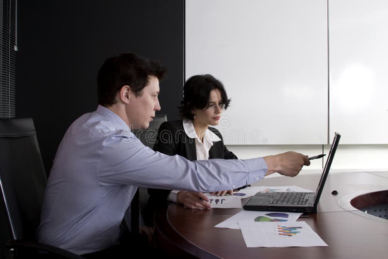 Businessteam man working