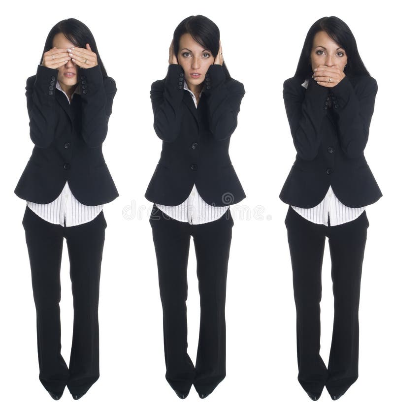 Businesswoman - no evil