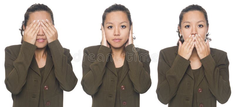 Businesswoman - no evil