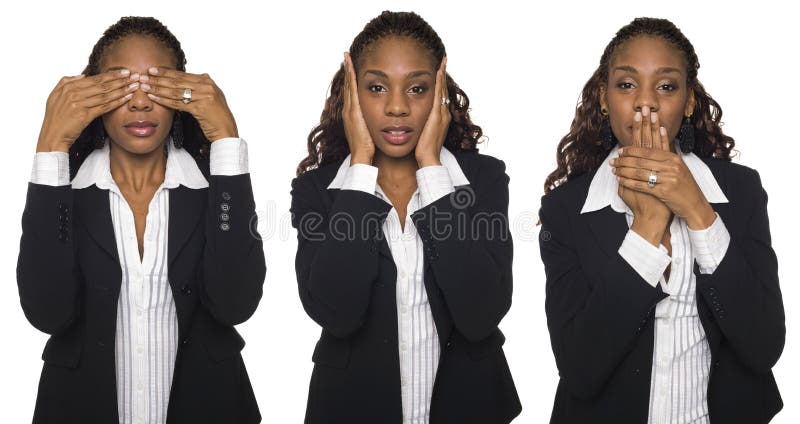 Businesswoman - No Evil