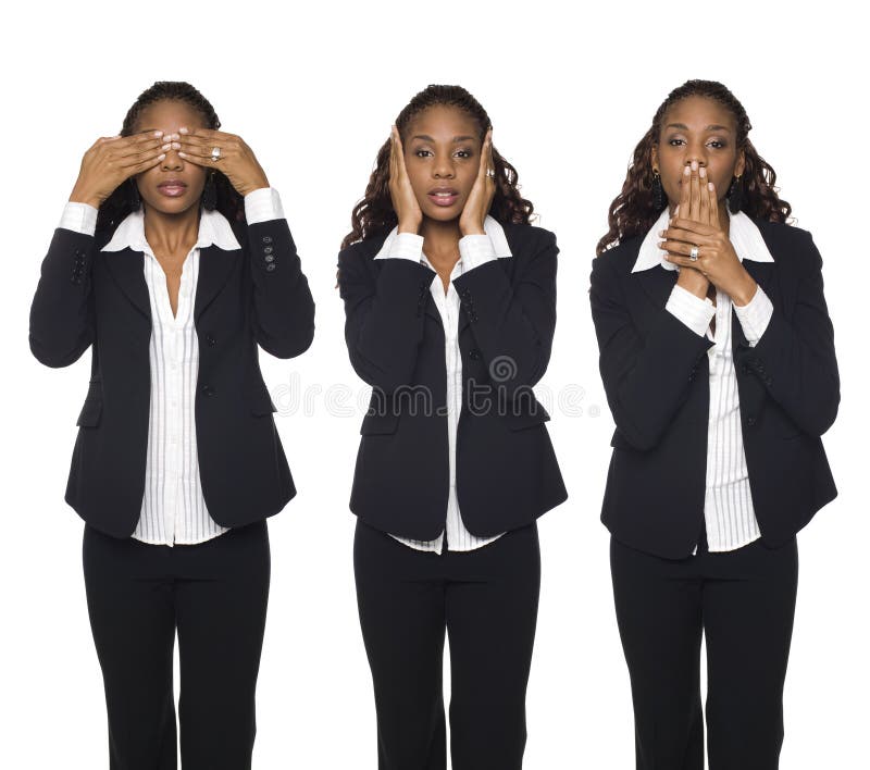 Businesswoman - No Evil