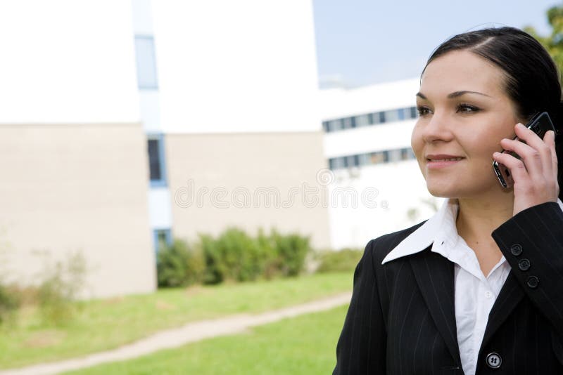 Businesswoman outdoor