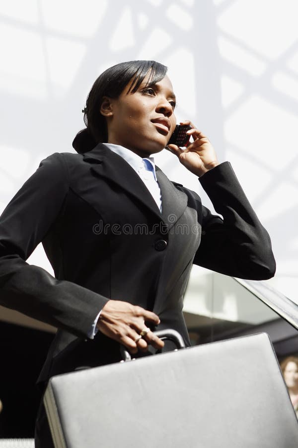 Businesswoman on the Phone