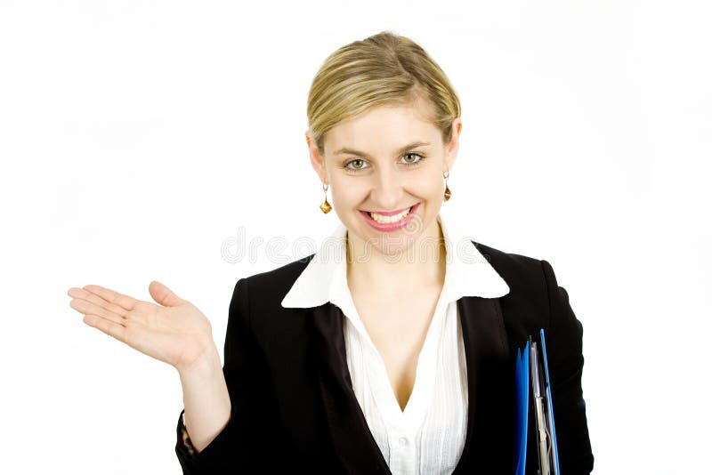 Businesswoman portrait royalty free stock photography