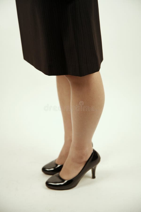 Premium Photo  High heels shoes and business woman in the living