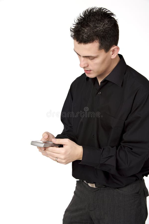 Bussines man royalty free stock image