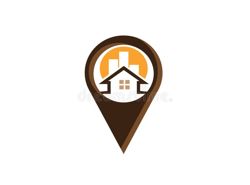 Bussola con il bordo di dardo degli indicatori in un simbolo del perno per l'illustrazione di progettazione di logo, icona domest illustrazione di stock Bussola con il bordo di dardo degli indicatori in un simbolo del perno per l'illustrazione di progettazione di logo, icona domest illustrazione di stock