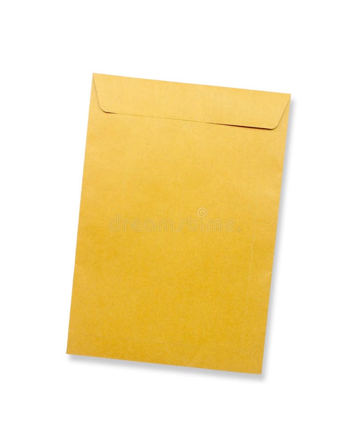 busta marrone isolata su bianco immagine stock libera da diritti busta marrone isolata su bianco immagine stock libera da diritti