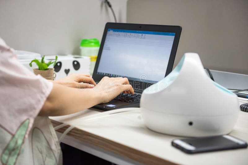 Pumping Breastmilk and Working in Office Stock Photo - Image of infant,  measure: 118160504