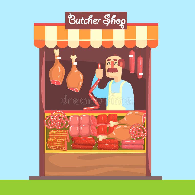 Meat Counter Stock Illustrations 1,366 Meat Counter Stock
