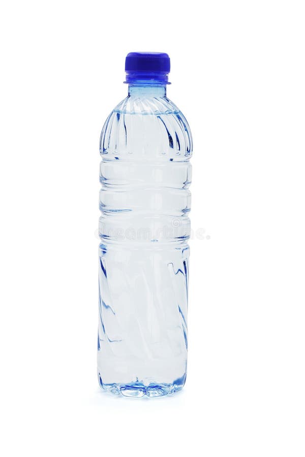 Bottled water isolated on white background. Bottled water isolated on white background