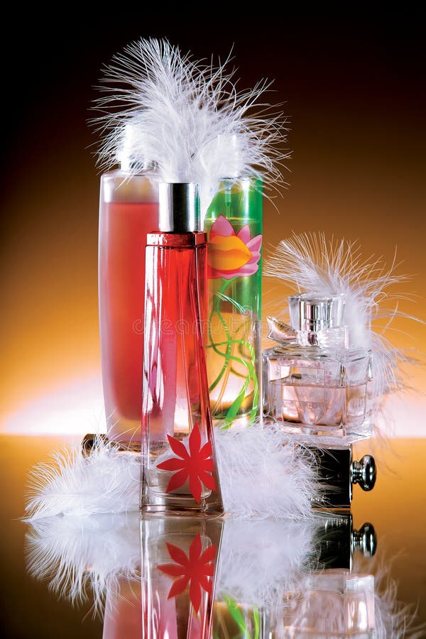 Butelkę perfum zdjęcia stock
