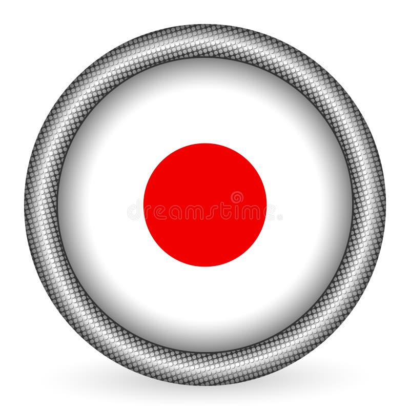 Buton pavilion japonez stock illustration