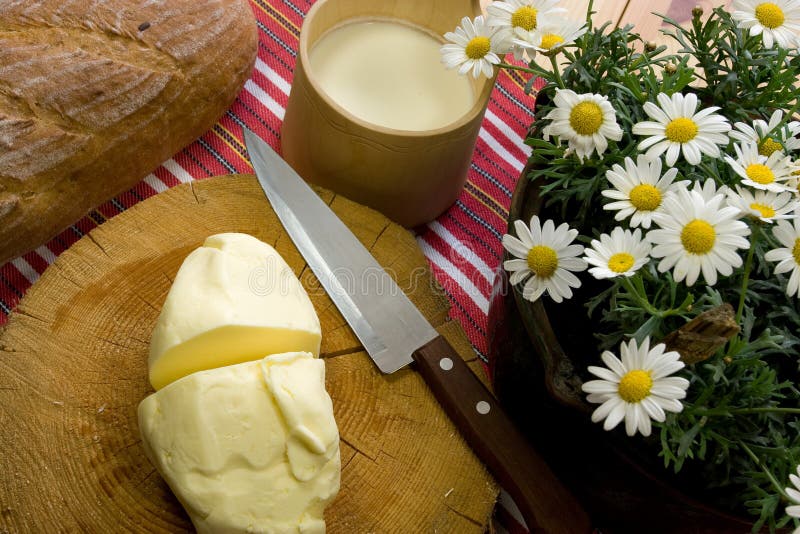 Butter with bread