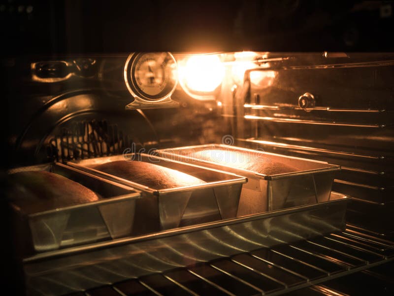 Butter Cake are Made in the Oven Stock Photo Image of industry