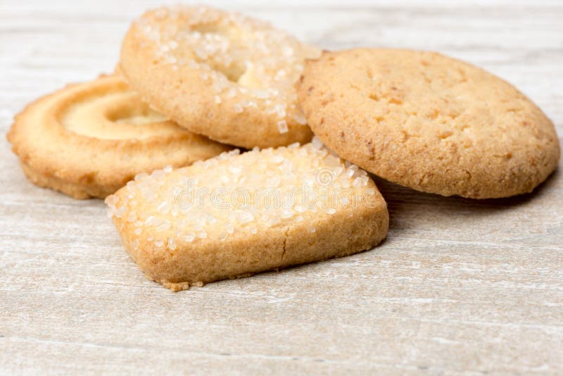 Butter cookies stock image. Image of products, interleave 49964535