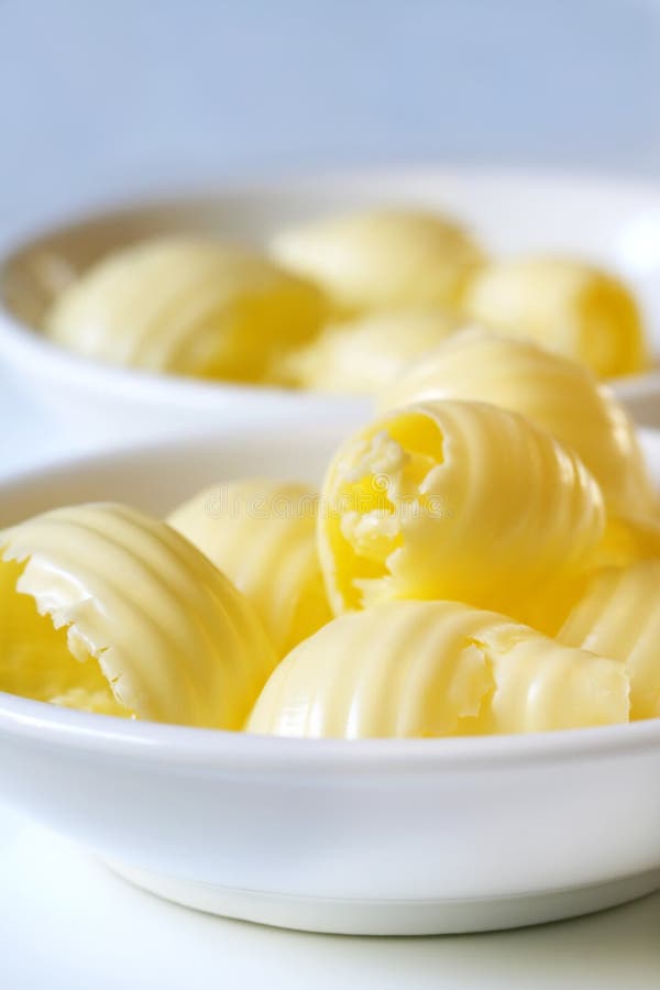 Butter Curls royalty free stock photography Butter Curls royalty free stock photography
