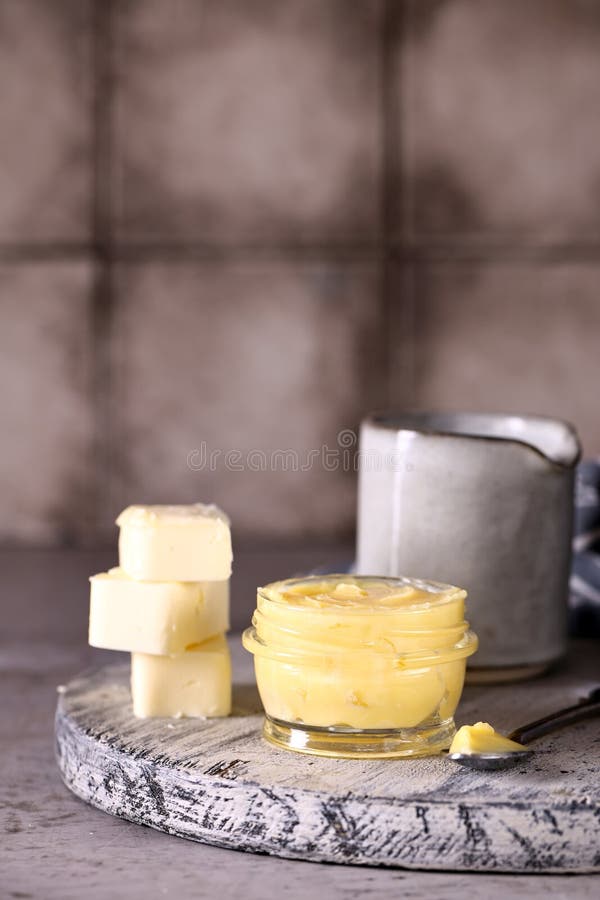 Butter ghee, healthy food stock photo. Image of spoon 273094504