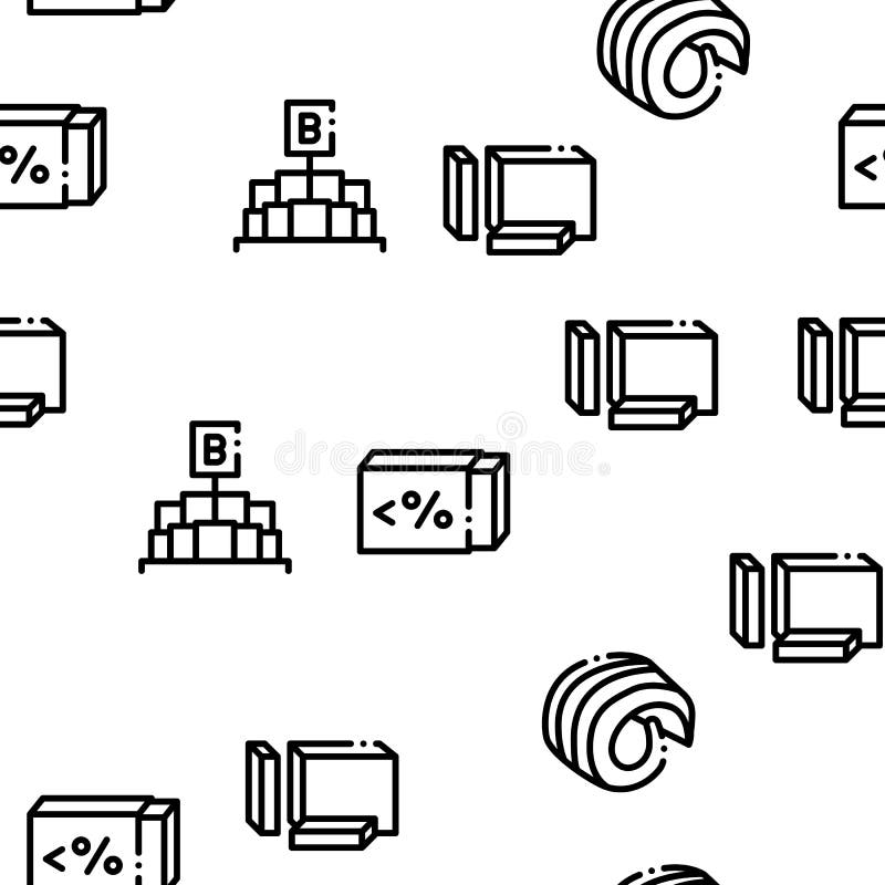 Butter or Margarine Onboarding Elements Icons Set Vector Stock Vector
