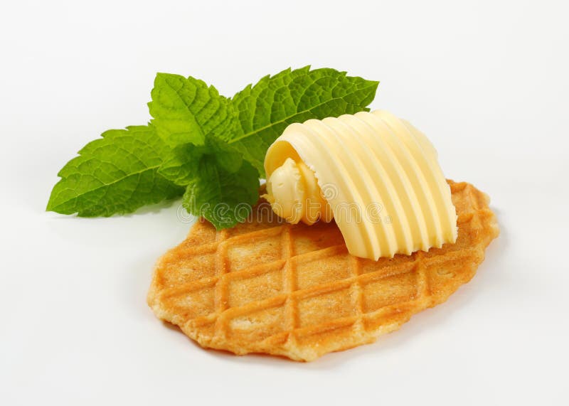 Butter waffle cookie