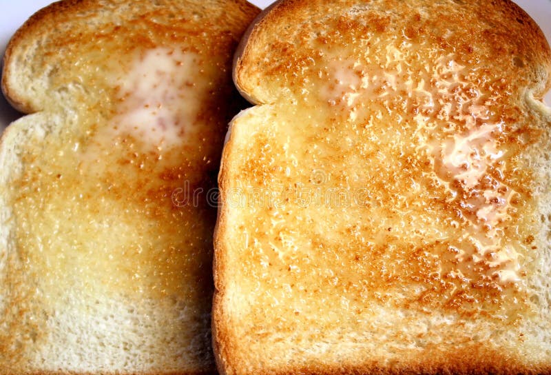 Buttered Toast stock image. Image of sliced, cook, bread 19791141