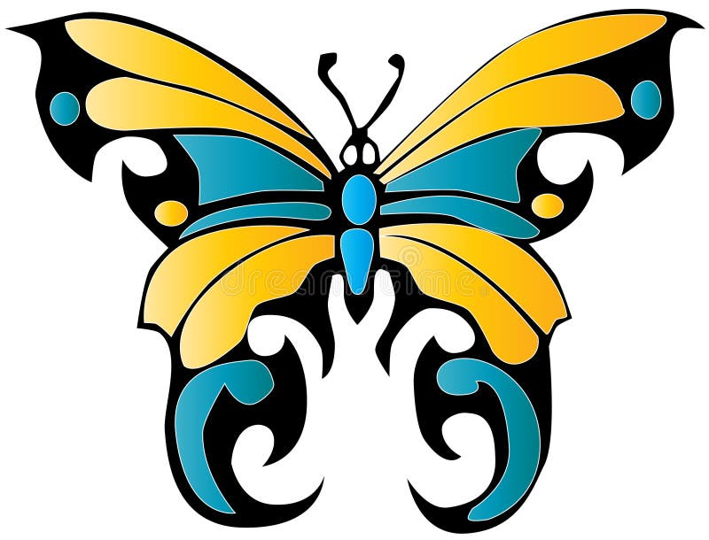 Butterfly stock illustration