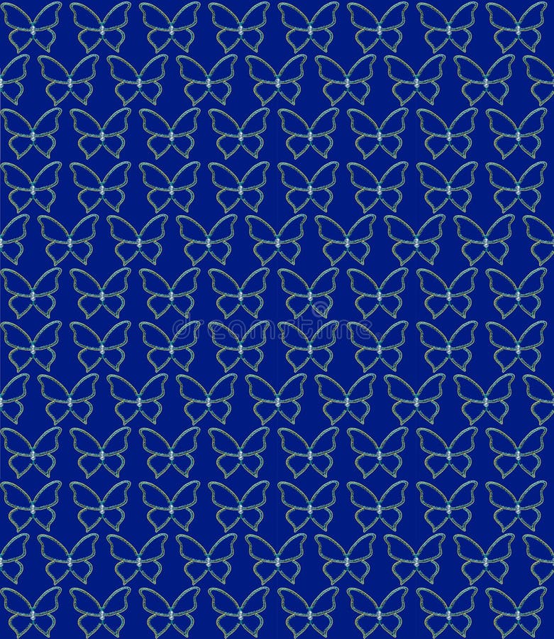 Butterfly and Crystals Adult Coloring Book Black White Sketch Cartoon