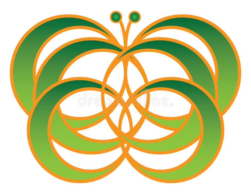 Butterfly Design royalty free illustration