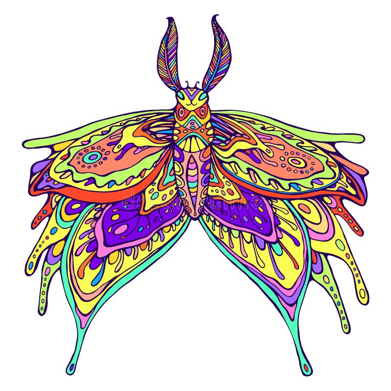 butterfly rainbow stock illustrations – 6831 butterfly