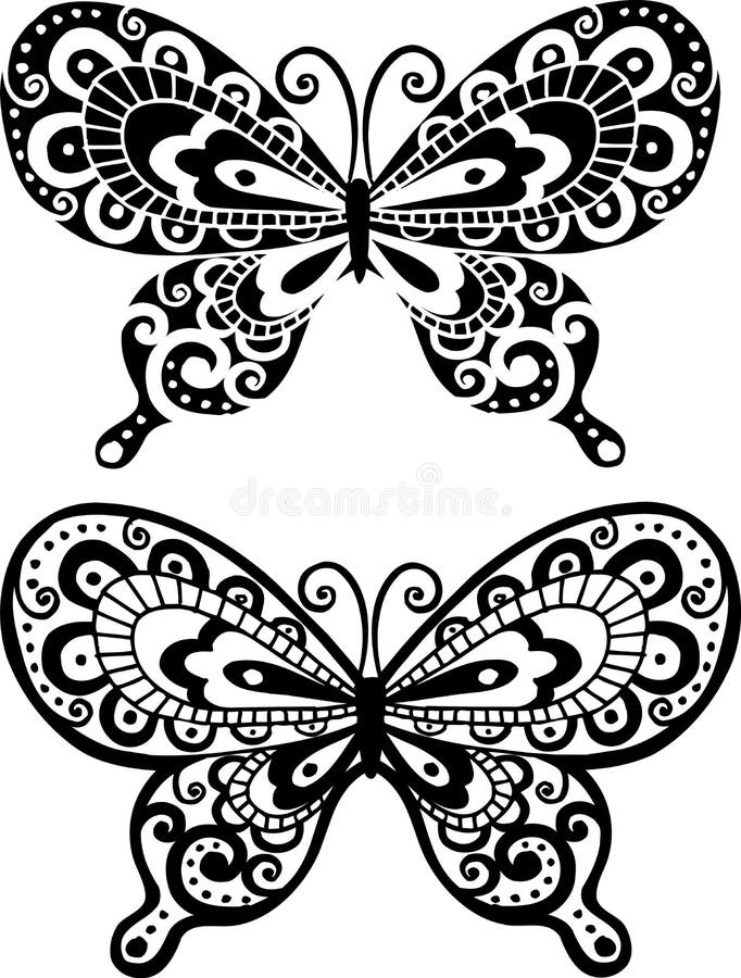 Butterfly Illustration stock illustration