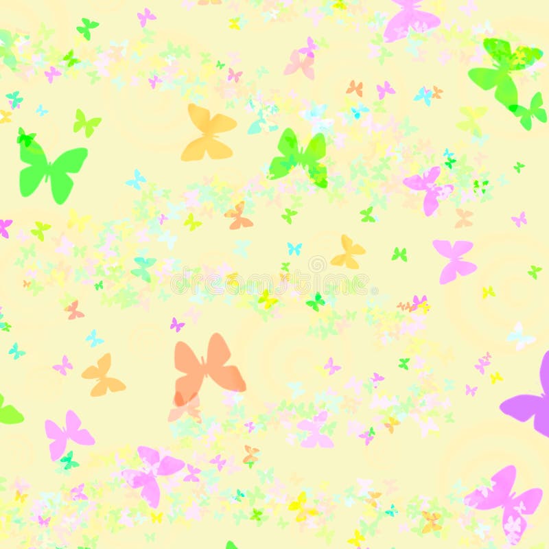 Butterfly pattern gift paper