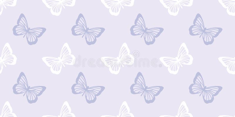 Butterfly Seamless Repeat Pattern Design, Purple Stock Vector -  Illustration of abstract, purple: 220307234