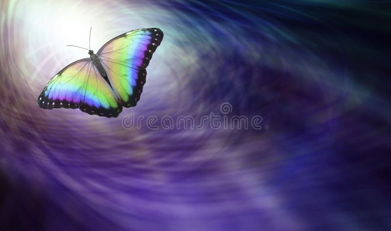 Butterfly Symbolising Spiritual Release