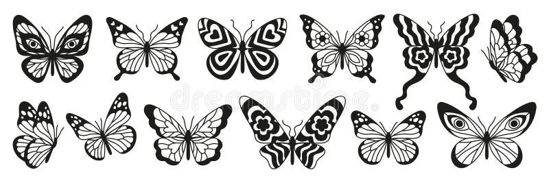 Fairycore Butterfly Tattoo Grunge Egirl Alt y2k Aesthetic by codeclothes   Tribal butterfly tattoo Goth tattoo Butterfly tattoo