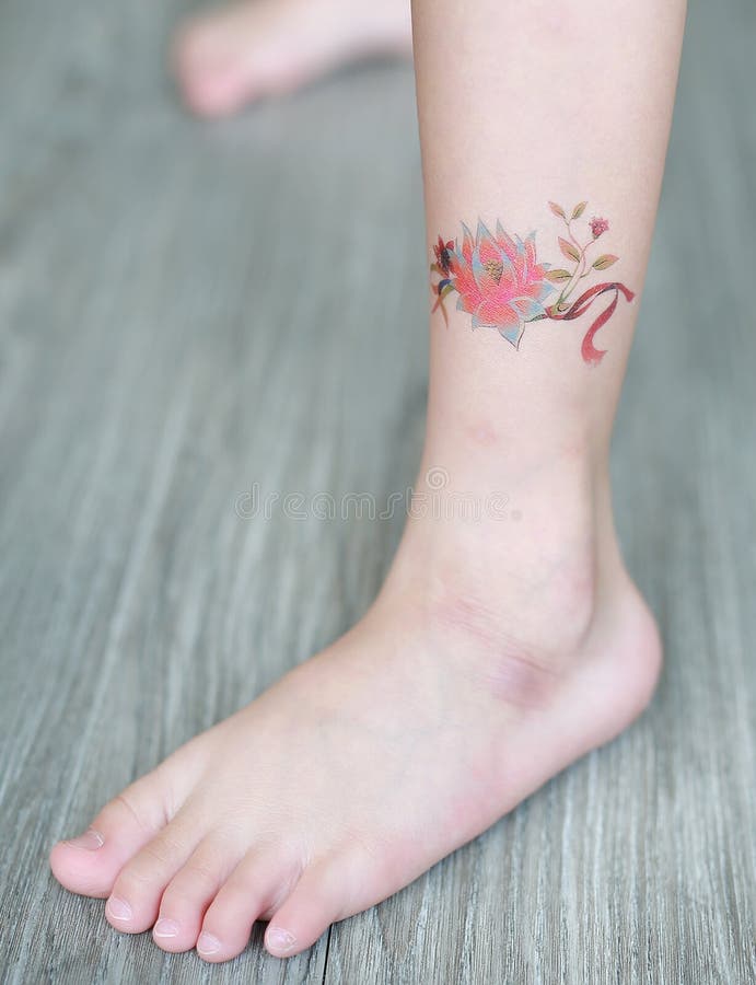 Ankle Tattoo Stock Photos - Free & Royalty-Free Stock Photos from Dreamstime
