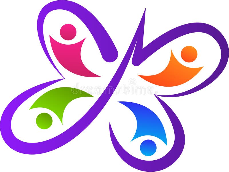 Butterfly team logo