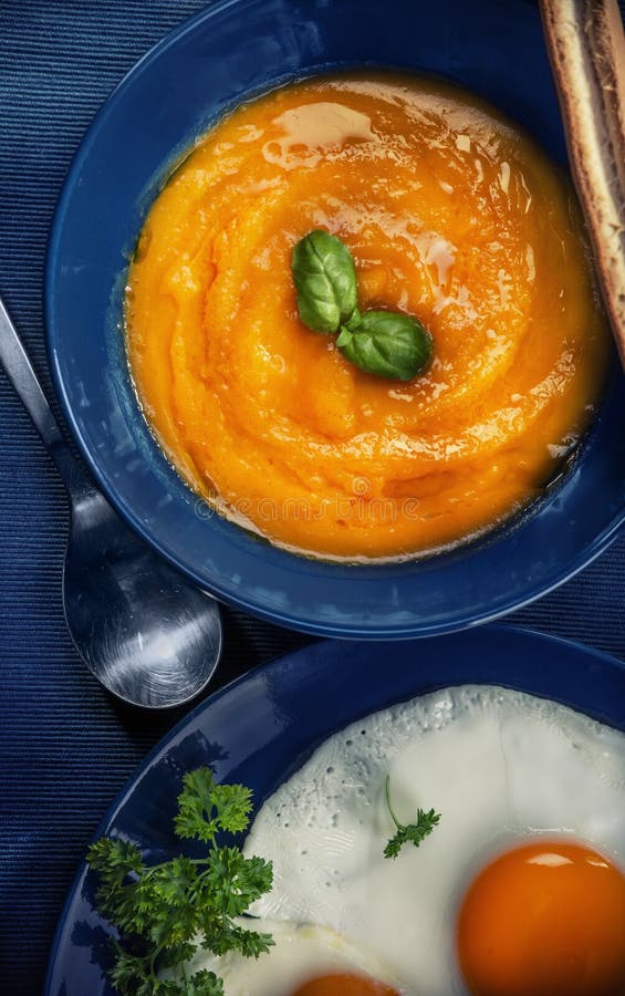 Butternut kabaczka polewka obrazy stock Butternut kabaczka polewka obrazy stock