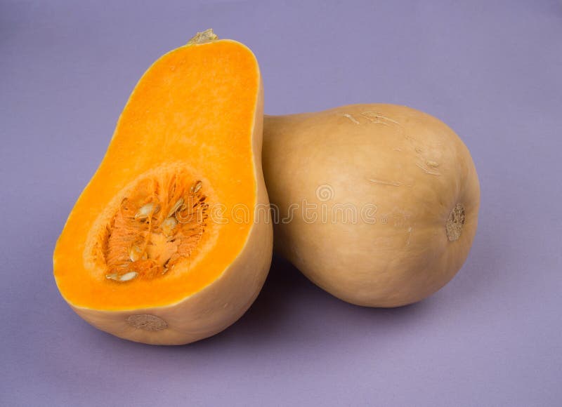 Butternut squash stock photo. Image of slice, background 42853086