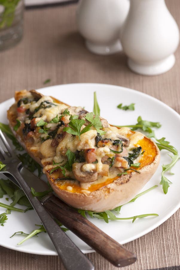 Butternut κολοκύνθη στοκ φωτογραφία με δικαίωμα ελεύθερης χρήσης