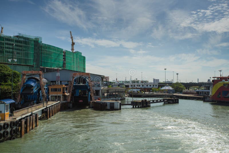 Butterworth Penang Jetty stock photo. Image of malaysia - 82567118