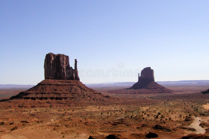 Buttes della valle del monumento fotografia stock libera da diritti Buttes della valle del monumento fotografia stock libera da diritti