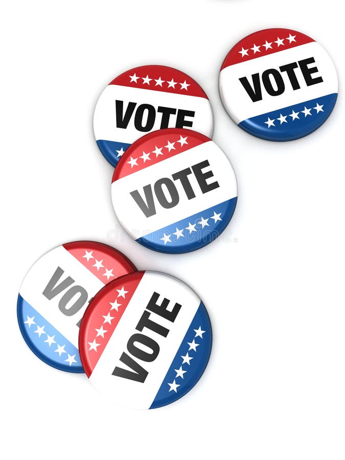 Button stock illustration